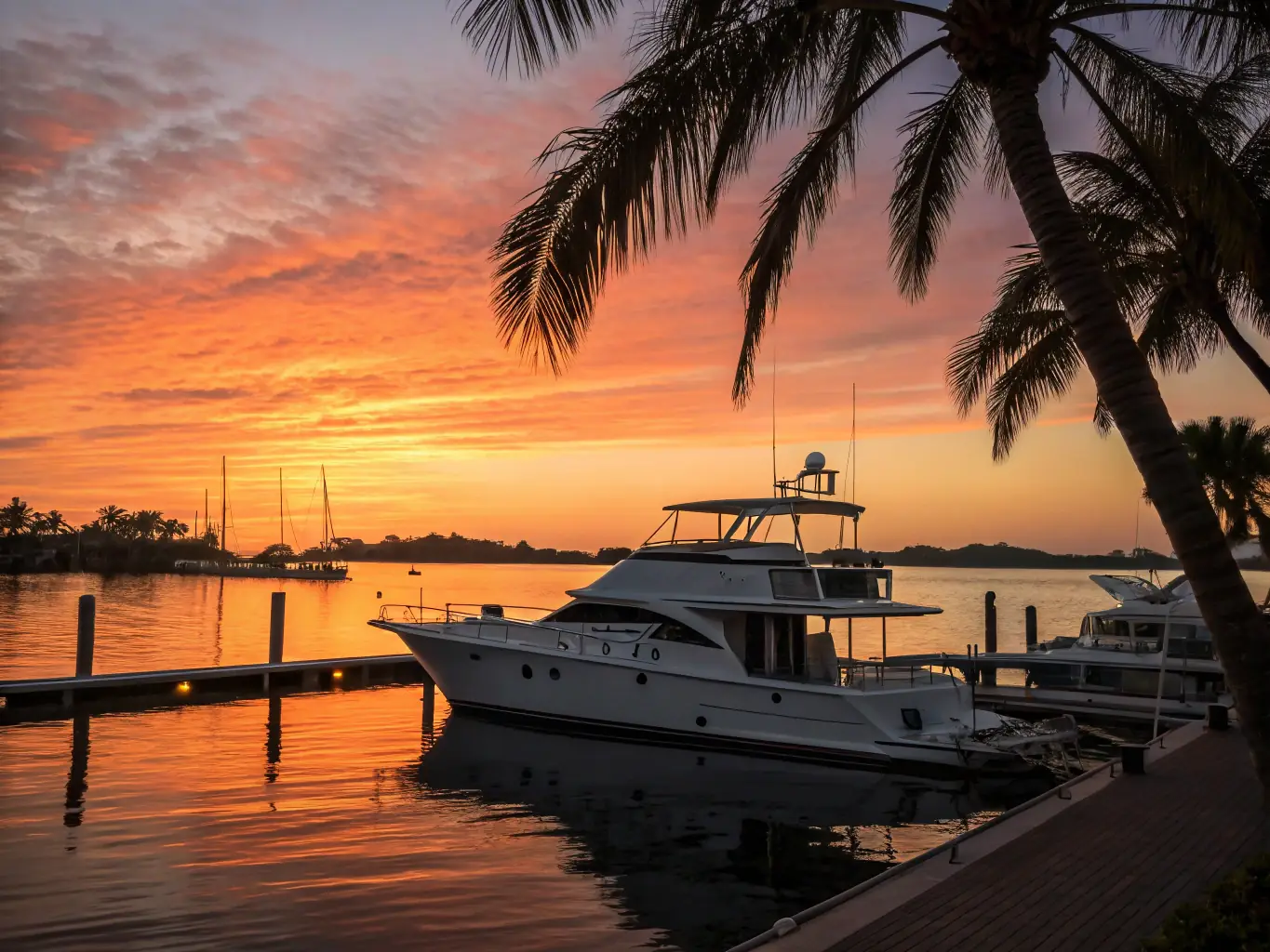 A selection of various boats available for sale, showcased in a marina setting, highlighting the range of options for potential buyers.
